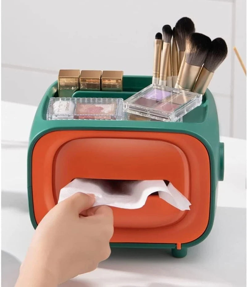 Retro TV Tissue Box