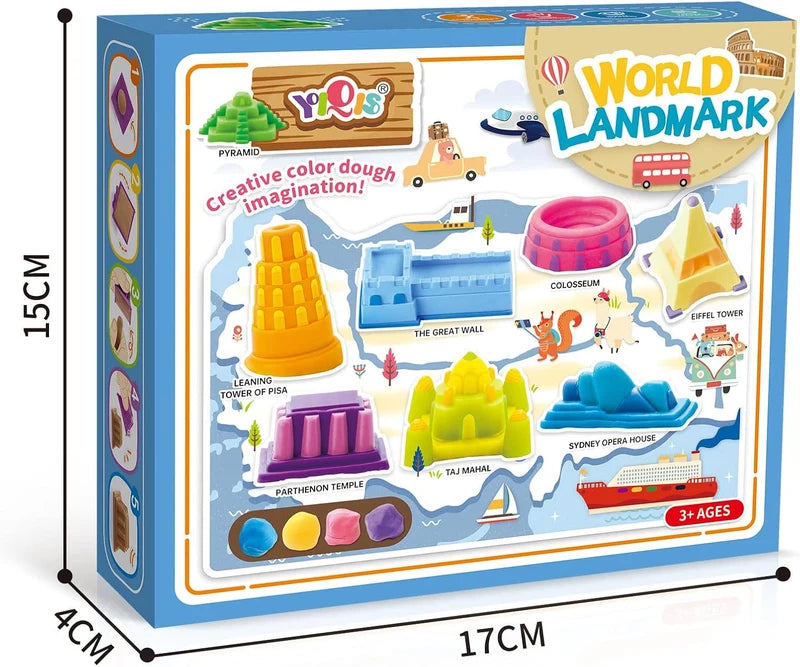 World Landmark Toy Set